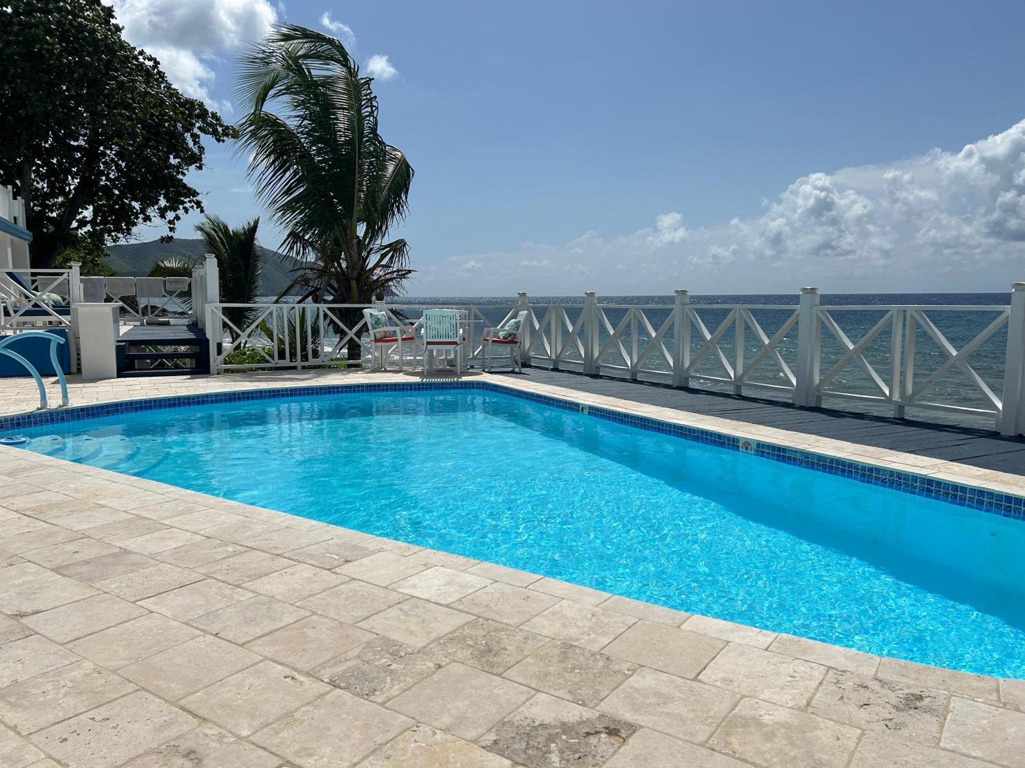 Frederiksted North Star Villa Oceanfront Family-Retreat With Pool מראה חיצוני תמונה