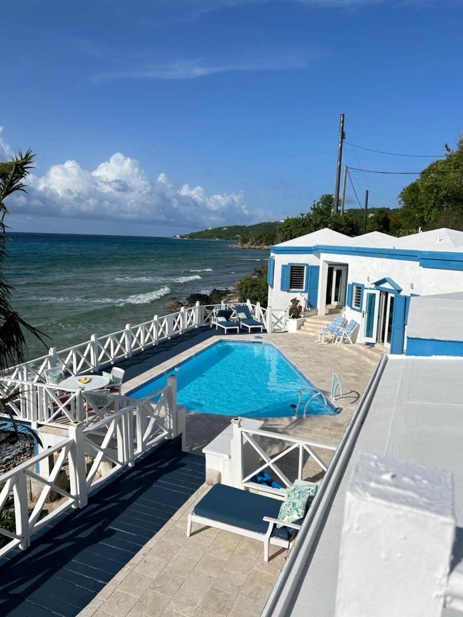 Frederiksted North Star Villa Oceanfront Family-Retreat With Pool מראה חיצוני תמונה