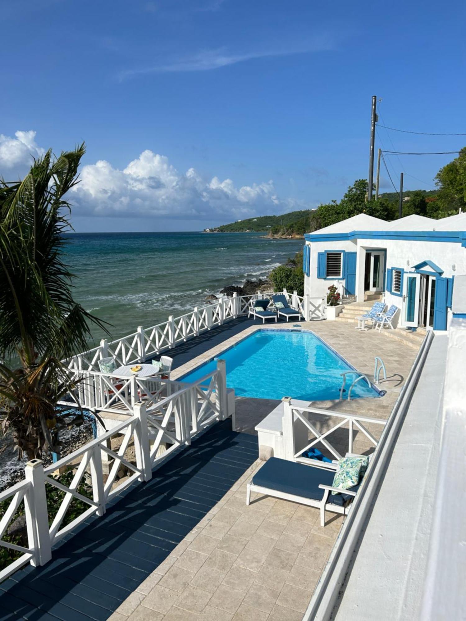 Frederiksted North Star Villa Oceanfront Family-Retreat With Pool מראה חיצוני תמונה