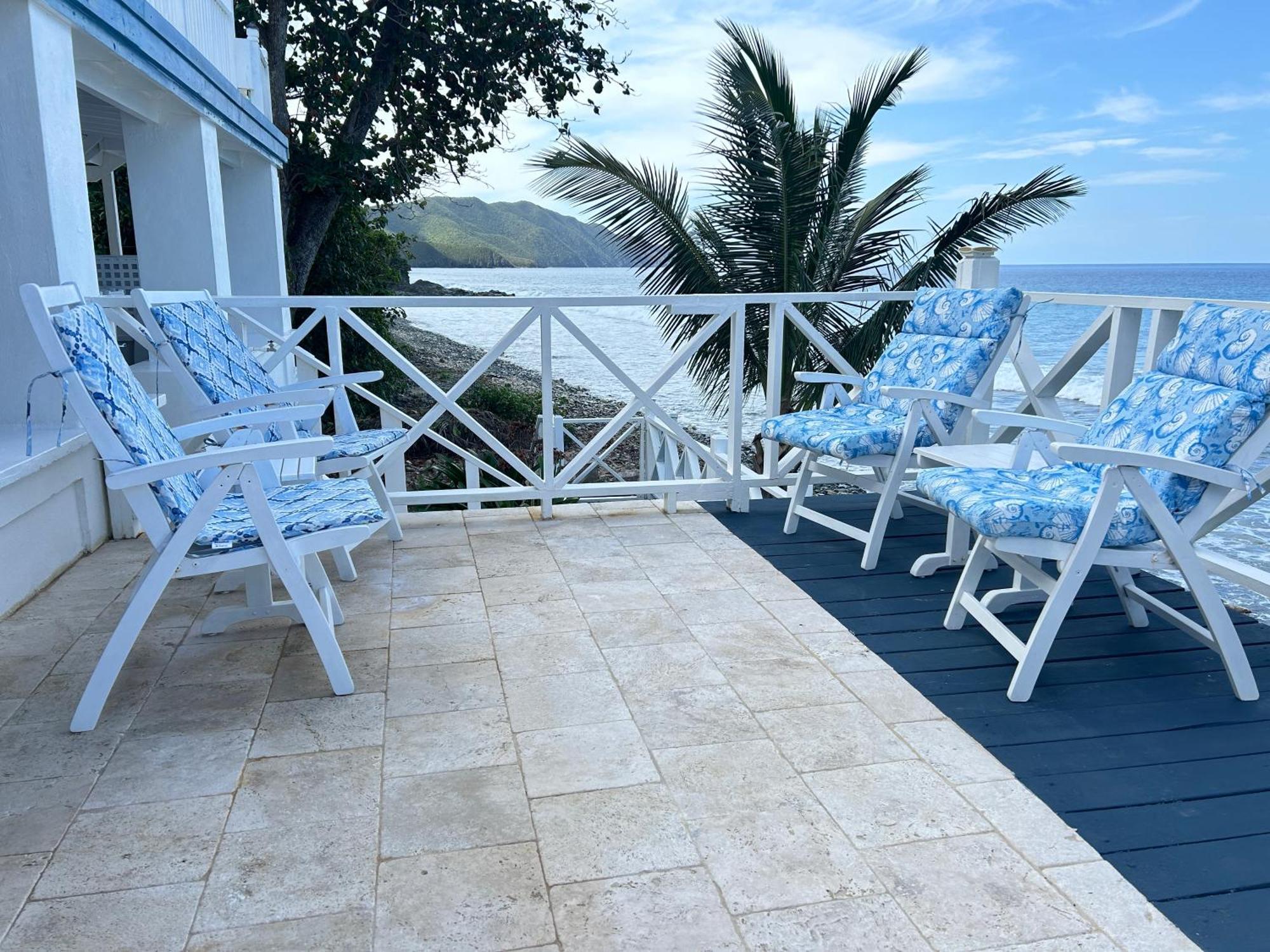 Frederiksted North Star Villa Oceanfront Family-Retreat With Pool מראה חיצוני תמונה